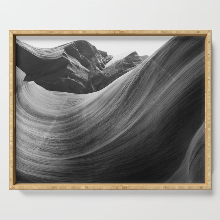 ANTELOPE CANYON XXII / Arizona Desert Serving Tray Gallery Image 1