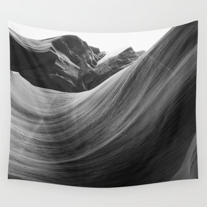 ANTELOPE CANYON XXII / Arizona Desert Wall Tapestry Gallery Image 1