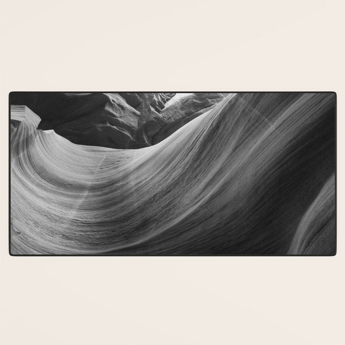 ANTELOPE CANYON XXII / Arizona Desert Desk Mat Gallery Image 3