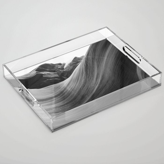 ANTELOPE CANYON XXII / Arizona Desert Acrylic Tray Gallery Image 1