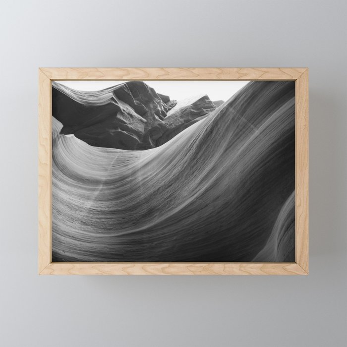 ANTELOPE CANYON XXII / Arizona Desert Mini Art Print Gallery Image 1