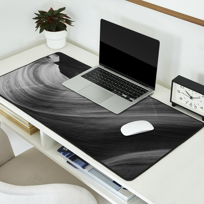 ANTELOPE CANYON XXII / Arizona Desert Desk Mat Gallery Image 2