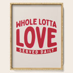 Whole Lotta Love Served Daily Serving Tray Gallery Image 1