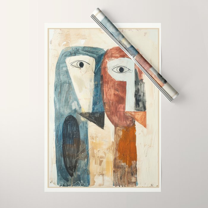 Bird Duality I Wrapping Paper Gallery Image 1