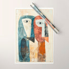 Bird Duality I Wrapping Paper Gallery Image 1