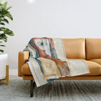 Bird Duality I Throw Blanket Gallery Image 1