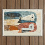 Bird Duality I Outdoor Rug Gallery Image 1