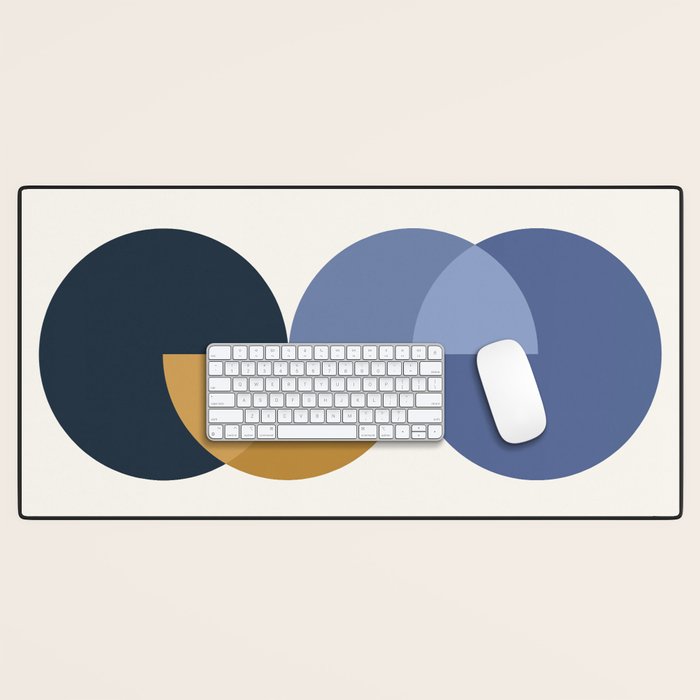 Geometric Harmony XXXV Desk Mat Gallery Image 1
