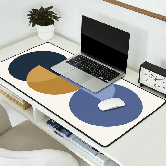 Geometric Harmony XXXV Desk Mat Gallery Image 2
