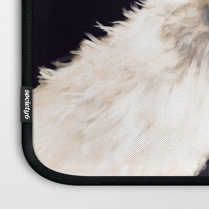 Sneaky Llama in Black Laptop Sleeve Gallery Image 3