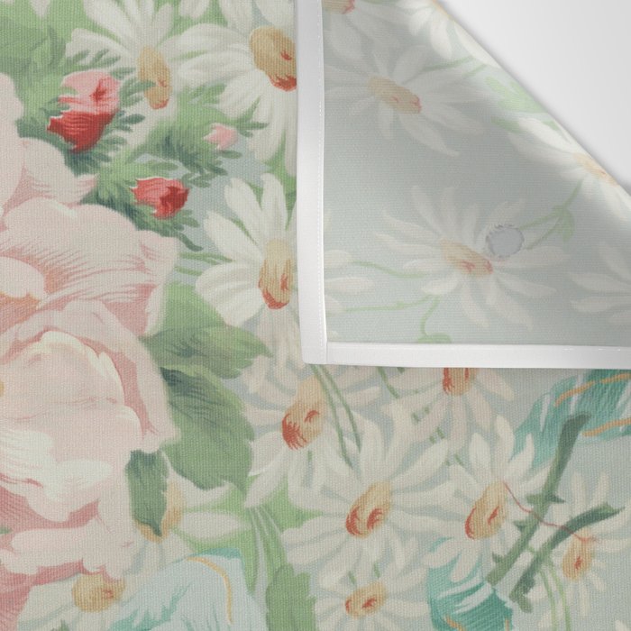 Vintage Botanical Fabric Pattern Wall Tapestry Gallery Image 3