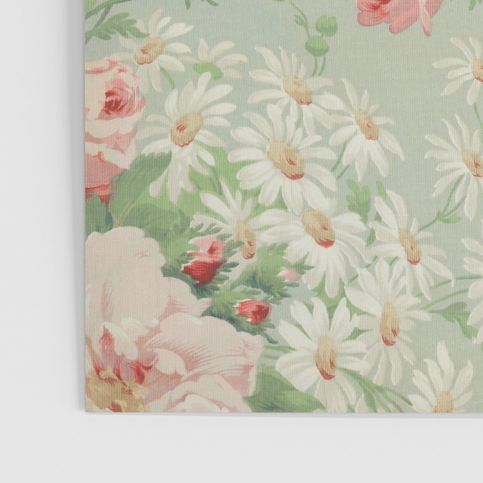 Vintage Botanical Fabric Pattern Poster Gallery Image 3