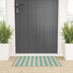 STRIPES 001 F - Mint Welcome Mat Gallery Image 3