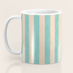 STRIPES 001 F - Mint Coffee Mug Gallery Image 3