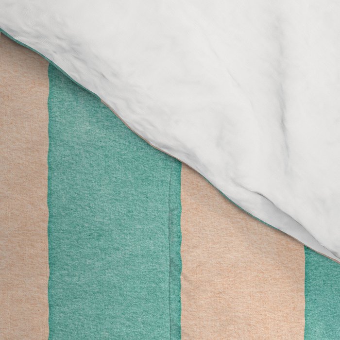 STRIPES 001 F - Mint Comforter Gallery Image 4