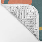 Modern Botanicals No 8 Bath Mat Gallery Image 2