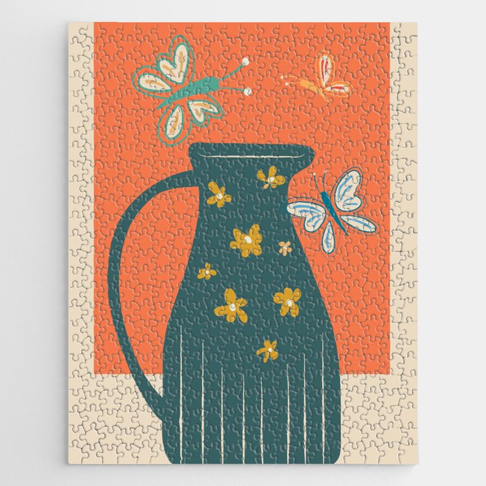 Modern Botanicals No 8 Jigsaw Puzzle Gallery Image 1
