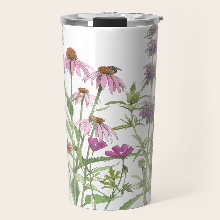 Wildflower Medley Travel Mug Gallery Image 1
