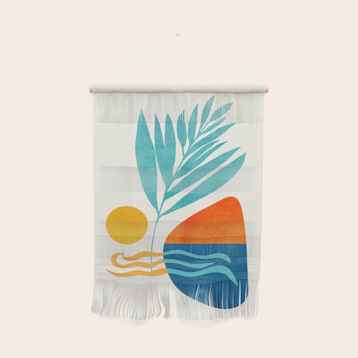 Modern Pop Abstract Landscape Wall Hanging Gallery Image 1