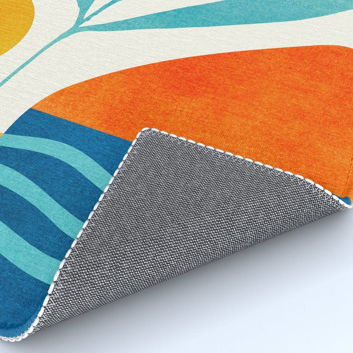 Modern Pop Abstract Landscape Rug Gallery Image 4