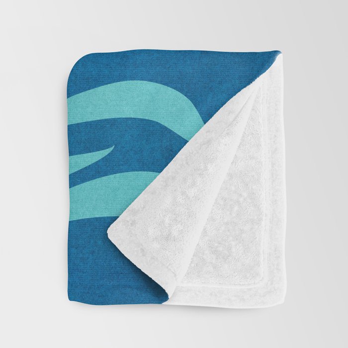 Modern Pop Abstract Landscape Throw Blanket Gallery Image 3