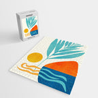 Modern Pop Abstract Landscape Jigsaw Puzzle Gallery Image 2