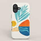 Modern Pop Abstract Landscape iPhone Case Gallery Image 1