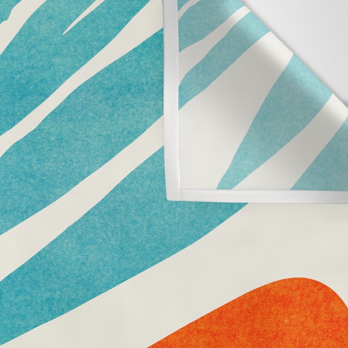 Modern Pop Abstract Landscape Wall Tapestry Gallery Image 3