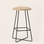 Vintage Floral Vines - Apricot Stool Gallery Image 1