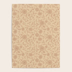 Vintage Floral Vines - Apricot Poster Gallery Image 4