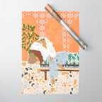 There is always Sunshine after Rain Wrapping Paper Gallery Image 1