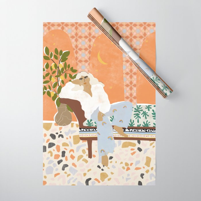 There is always Sunshine after Rain Wrapping Paper Gallery Image 1