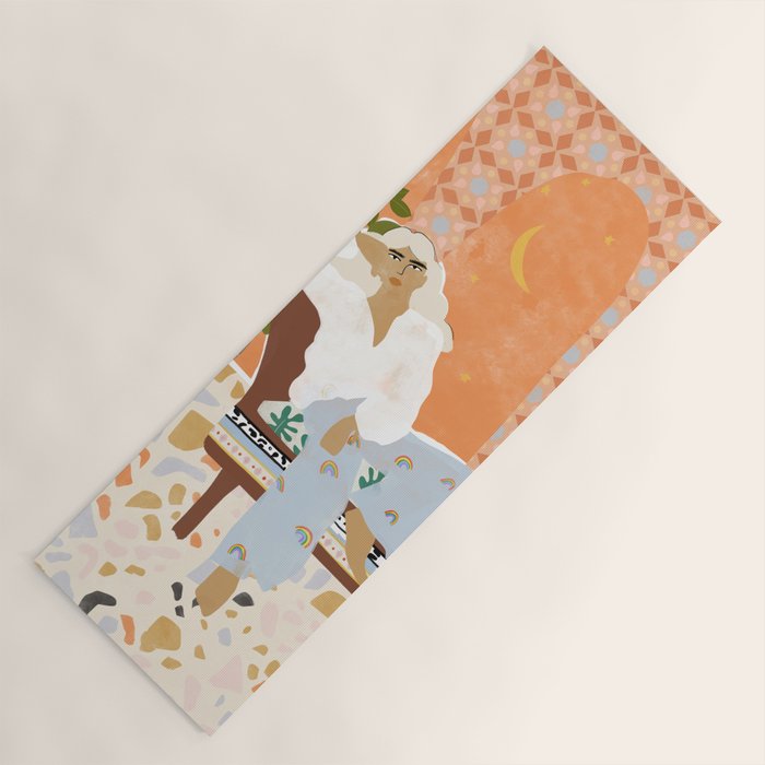 There is always Sunshine after Rain Yoga Mat Gallery Image 1