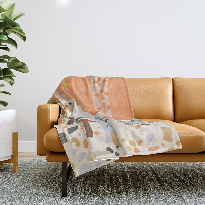 There is always Sunshine after Rain Throw Blanket Gallery Image 1