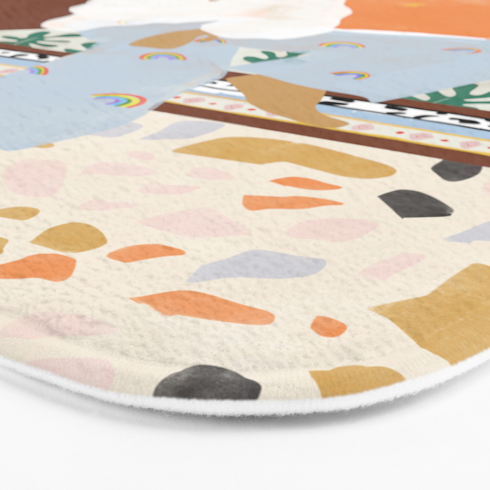 There is always Sunshine after Rain Bath Mat Gallery Image 3