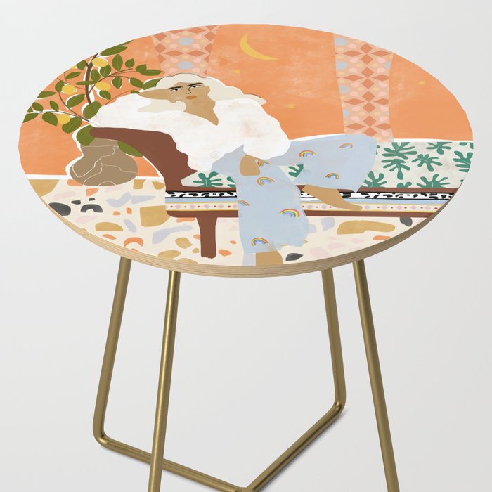 There is always Sunshine after Rain Side Table Gallery Image 2