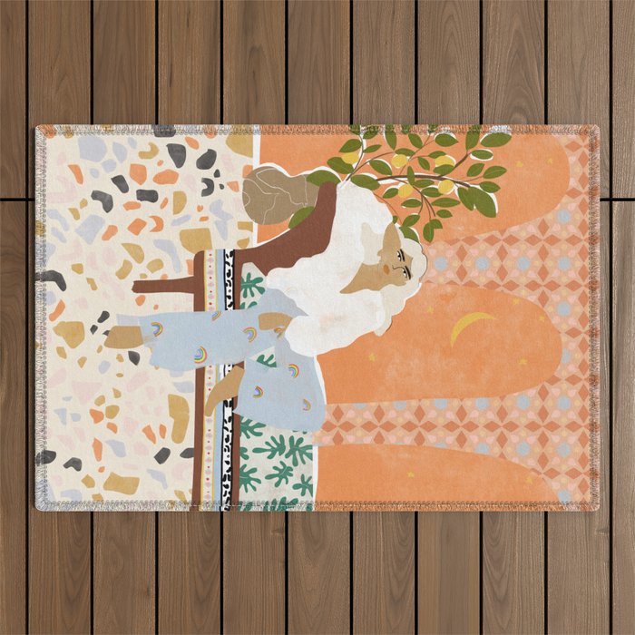 There is always Sunshine after Rain Outdoor Rug Gallery Image 1