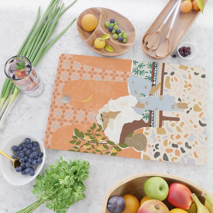 There is always Sunshine after Rain Cutting Board Gallery Image 2