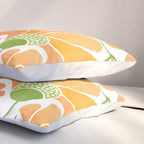 Happy California Poppies Floral Pillow Sham Gallery Image 3