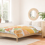 Happy California Poppies Floral Duvet Cover Gallery Image 2