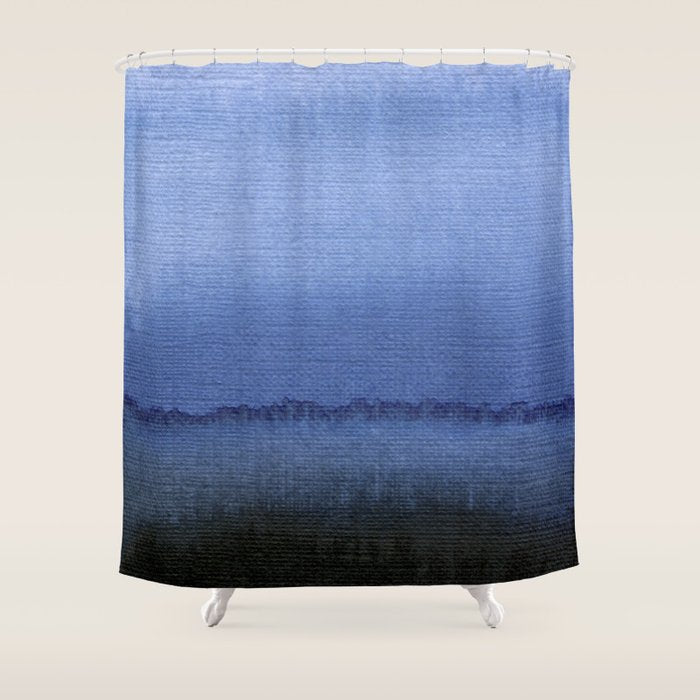 In Blue Horizon 29 Shower Curtain Gallery Image 1
