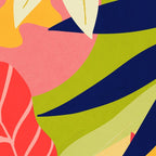 Modern Abstract Art Tropical Leaves Coffee Mug Gallery Image 2