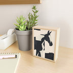 Abstract Minimal Horse 5 Mini Art Print Gallery Image 2