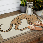 Cheetah Outdoor Rug Gallery Image 2