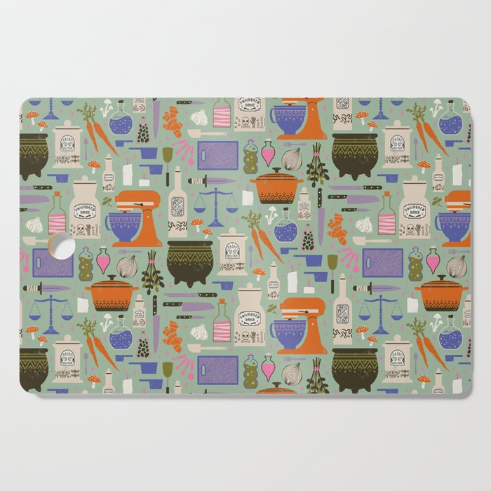 Kitchen Witch Cutting Board Gallery Image 1