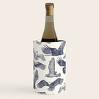 birds of prey blue Wine Chiller Gallery Image 2