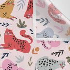 Wild cats Wall Tapestry Gallery Image 3