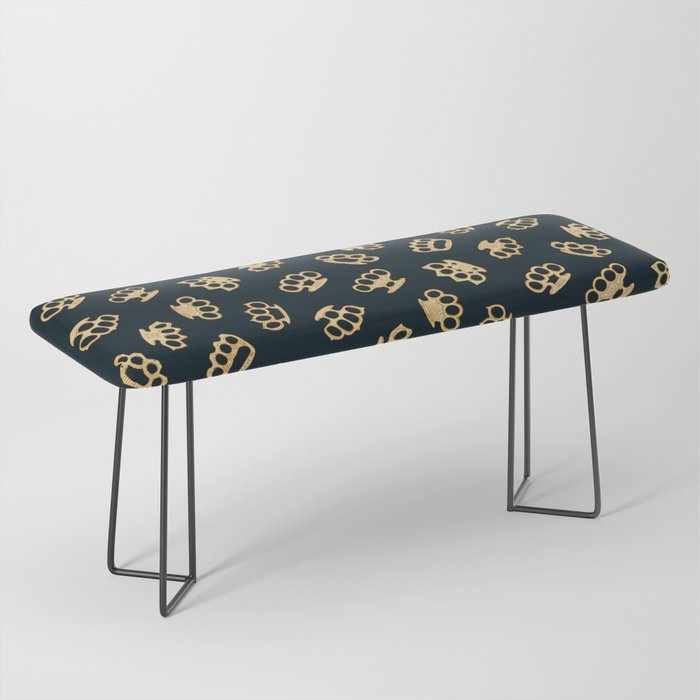 Brass Knuckles With Good Thoughts Bench Gallery Image 1