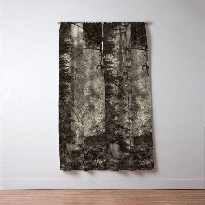 Forest Sirens Window Curtain Gallery Image 3