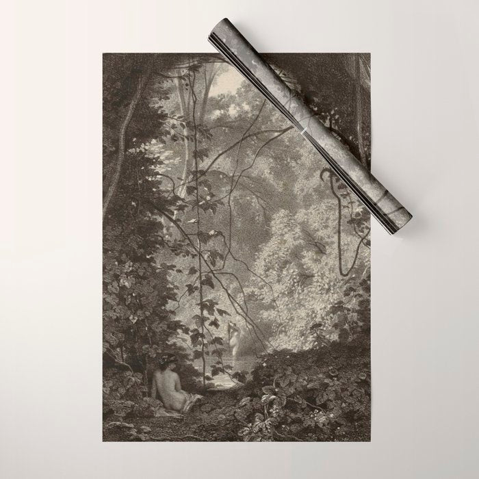 Forest Sirens Wrapping Paper Gallery Image 1